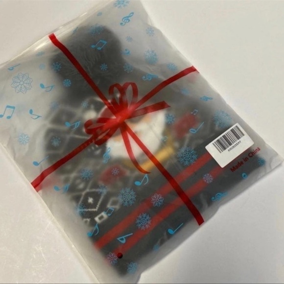 Light-Up Holiday Beanie Hat - “Santa Pimp” Knitted Christmas Adult Light-Up Hat - Picture 2 of 4